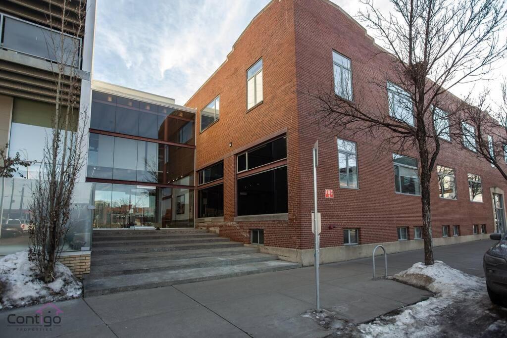 Historic Jd Loft, Near Ice District, Rogers Place, Ug Parking Едмънтън Екстериор снимка